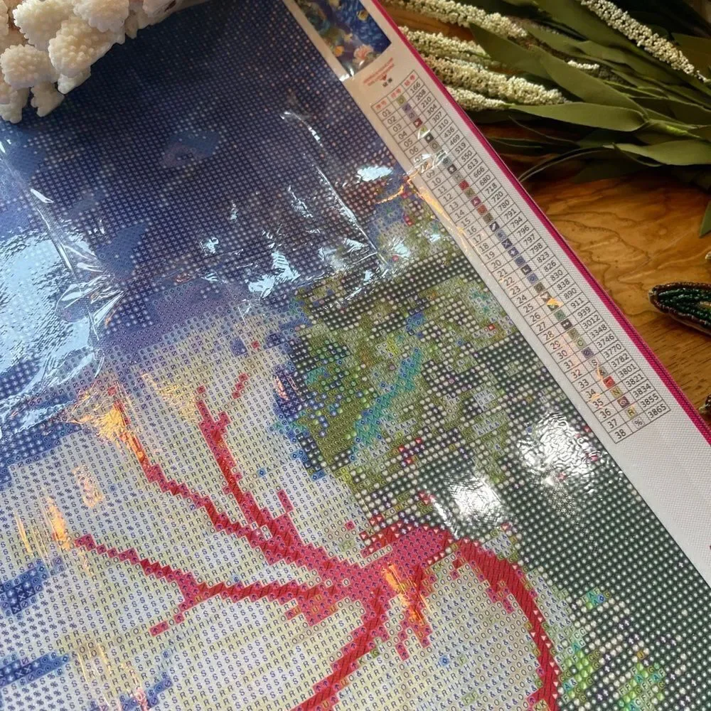 ACQUARIUM DIAMOND Painting 180 cm long!
